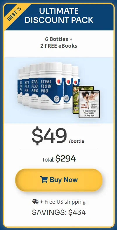 steel flow pro 6 bottles price